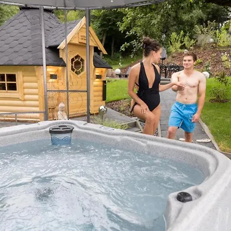 Vitaspa - Whirlpool & Sauna Privatspa Σαλέ Pegnitz