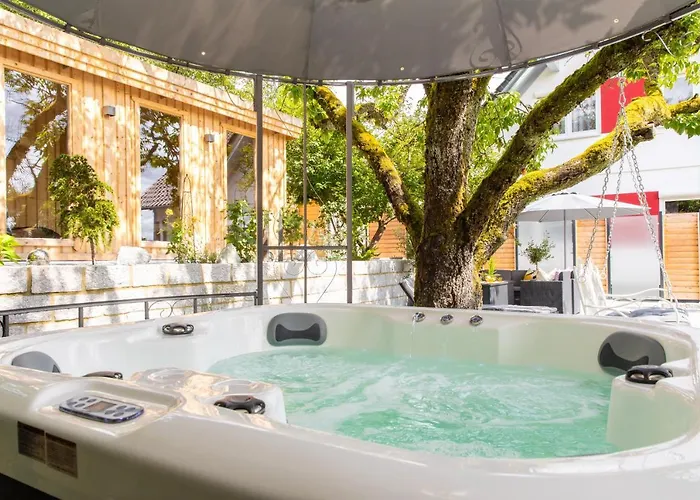 木屋 Vitaspa - Whirlpool & Sauna Privatspa *